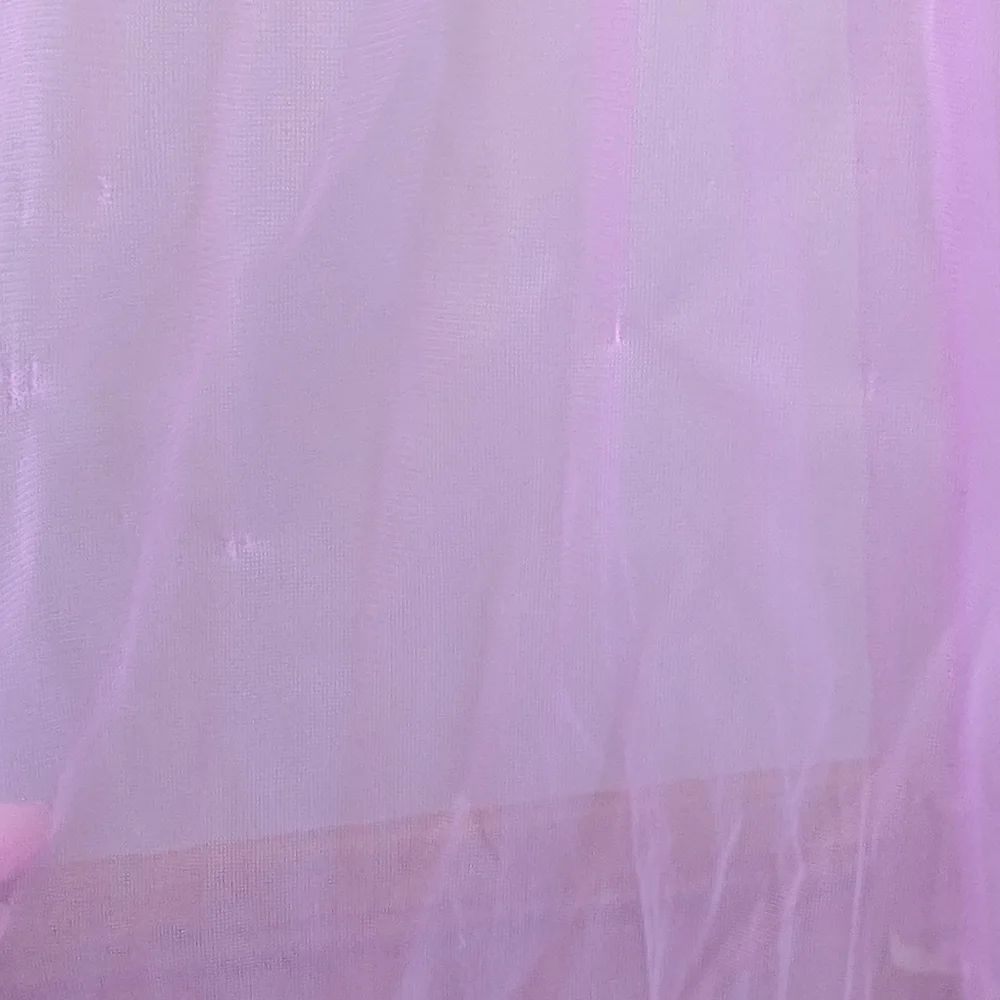 Vintage purple mesh peignoir - Picture 6 of 10